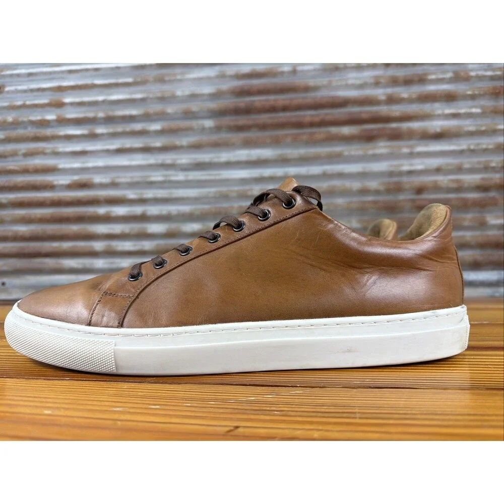 Thursday Boot Co Premier Low Top Sneakers Men's US 13 Toffee Brown Leather